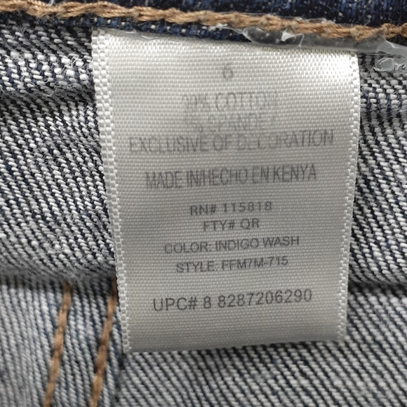 Metro7 Skinny Zippered Legs Size 6 - Picture 14 of 16